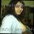 Dutch sexy wife in